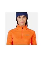 Dámská mikina ROSSIGNOL W Blackside Mix HZ Fleece, oranžová