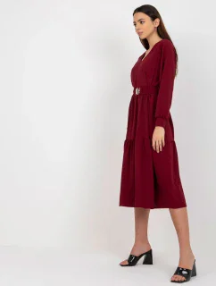 Dámské šaty TW SK BI 2021706 šaty.93P kaštanová - FPrice