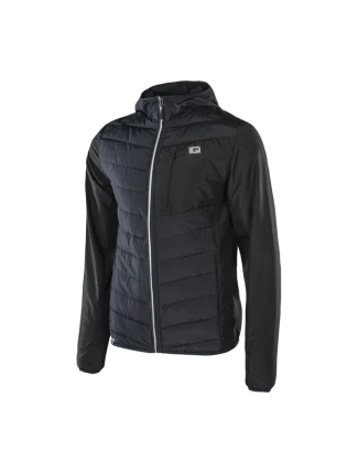 Pánská sportovní bunda Cross The Line Yoran Černá - IQ Pánská sportovní bunda Cross The Line Yoran Černá - IQ