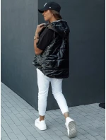 Dámská prošívaná vesta ICONVEST černá FashionStreet TY4432 Dámská prošívaná vesta ICONVEST černá FashionStreet TY4432