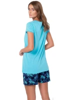 Dámské pyžamo Paleros turquise - ITALIAN FASHION