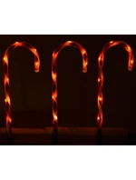 VENKOVNÍ SVĚTLA CANDY CANES SADA 6KS