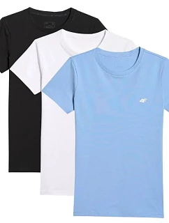 Dámské tričko (SET 3 triček) 4F 4FWMM00TTSHF3306-10S-20S-56S