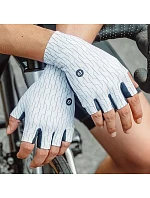 Rockbros silniční cyklistické rukavice velikost: M - bílo-černé