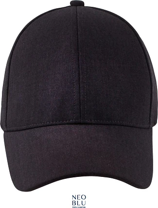 NEOBLU Tom 6 panelová kšiltovka 24.3204 anthracite melange NEOBLU Tom 6 panelová kšiltovka 24.3204 anthracite melange