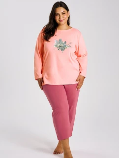 3471 DÁMSKÉ DLOUHÉ PYŽAMO PATRICIA 2XL-4XL