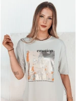 Dámské tričko EMLOT šedé FashionStreet RY2623