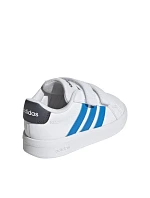 Adidas Grand Court 3.0 Dětská obuv bílá HP3536