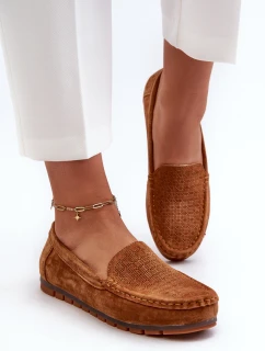 Dámské semišové mokasíny Camel S.Barski LR755