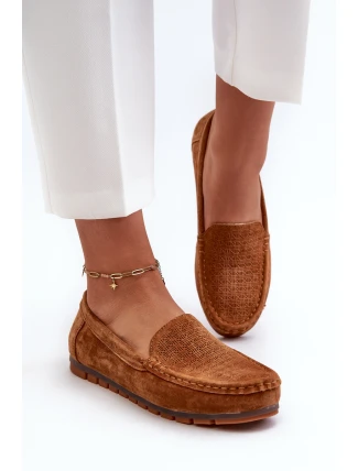 Dámské semišové mokasíny Camel S.Barski LR755