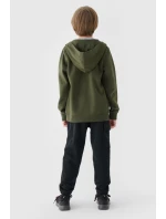 Chlapecké Dresové Kalhoty Joggery 4FJWAW24TTROM760-20S Černé