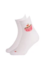 Gatta 234.59N, G34.59N Cottoline Jarní dívčí ponožky vzorované 27-32