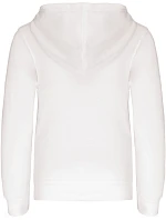 Kariban K 453 Dětská kontrastní mikina s kapucí 20.K453 white/fine grey Kariban K 453 Dětská kontrastní mikina s kapucí 20.K453 white/fine grey