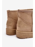Dětské zimní boty s izolací Big Star MM374056 Bežové Dětské zimní boty s izolací Big Star MM374056 Bežové