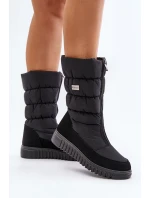 Teplé Sněhule Dámské Progress Černé Teplé Sněhule Dámské Progress Černé