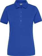 Daiber JN 1805 Dámské pracovní elastické bio polo - Solid 02.1805 royal