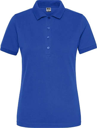 Daiber JN 1805 Dámské pracovní elastické bio polo - Solid 02.1805 royal