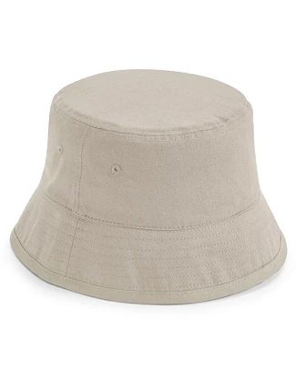 Beechfield B 90N Klobouk "Organic Cotton Bucket Hat" 53.090N sand Beechfield B 90N Klobouk "Organic Cotton Bucket Hat" 53.090N sand