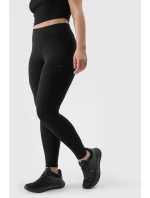 Dámské Pletené Legíny Černé 4FWMM00TTIGF195-20S