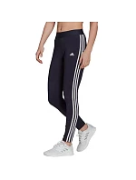 Dámské legíny Essentials 3S W H07771 černo-bílé - Adidas Dámské legíny Essentials 3S W H07771 černo-bílé - Adidas