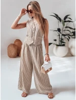 Dámská hnědá vesta LINELIA FashionStreet PY0135