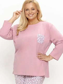Pyžamo Taro 3656 Agnessa dlouhé rukávy 4XL–6XL Z26