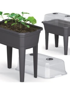 RESPANA SET ECOLINE Skleněný sprchový kout 59,6x36,8x75,3 cm ANTHRACITE