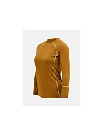 Termotriko PEAK PERFORMANCE Magic Crew Wool-blend Baselayer Women, hnědé Termotriko PEAK PERFORMANCE Magic Crew Wool-blend Baselayer Women, hnědé
