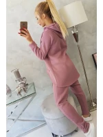 Sada kalhot Baggy tmavě růžová