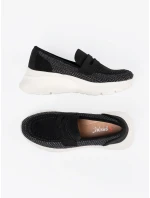 Pěkné polobotky černé dámské platforma Pěkné polobotky černé dámské platforma