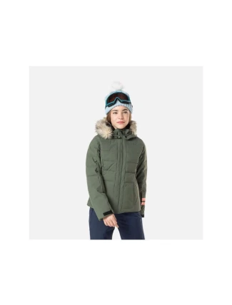 Rossignol Girl Polydown Jkt zelená bunda