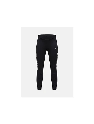 Kalhoty PEAK PERFORMANCE Jr Rider Essentials Pants, černé Kalhoty PEAK PERFORMANCE Jr Rider Essentials Pants, černé