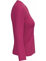 Kariban K 382 Dámské tričko do V s dl. rukávem 20.K382 fuchsia