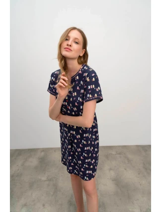 Vamp - Dámská noční košile 16320 - Vamp Vamp - Dámská noční košile 16320 - Vamp