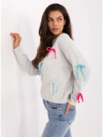 Jumper PM SW SC82.41 světle šedý Jumper PM SW SC82.41 světle šedý