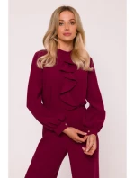 S420 Kombinéza s volánem - bordó S420 Kombinéza s volánem - bordó