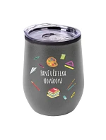 Personalizovaný termohrnek "BOWL" pro paní učitelku/pana učitele (pomůcky)