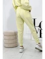 Set 2dílná mikina + kalhoty žlutá Set 2dílná mikina + kalhoty žlutá