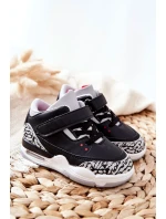 Dětské Sportovní Boty Černé a červená Linen