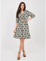 Šaty D74516M30485B černé Šaty D74516M30485B černé