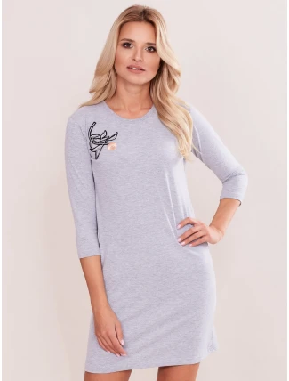 Šaty EN SK 1404.59 šedá Šaty EN SK 1404.59 šedá