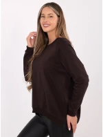 Mikina RV BL 5850.11X tmavě hnědá Mikina RV BL 5850.11X tmavě hnědá