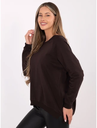 Mikina RV BL 5850.11X tmavě hnědá Mikina RV BL 5850.11X tmavě hnědá