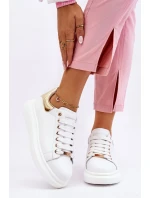 Dámská sportovní obuv GOE LL2N4011 Bílá a zlatá