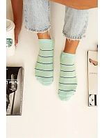 Dámské tenké pruhované ponožky 1146.071
