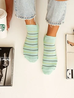 Dámské tenké pruhované ponožky 1146.071