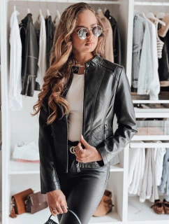 Dámská kožená bunda ROCKYLADY černá FashionStreet TY4968