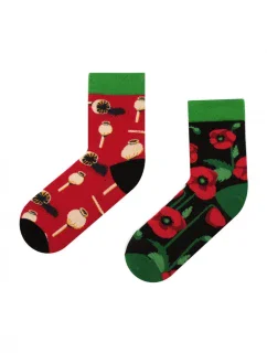Obrázkové ponožky 80 Funny poppy - Skarpol