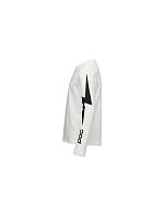 Tričko POC L/S Tee Jr, bílé