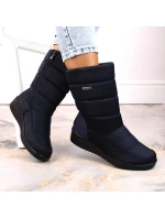 Dámské vysoké sněhule W EVE436B navy blue - Novinky Dámské vysoké sněhule W EVE436B navy blue - Novinky